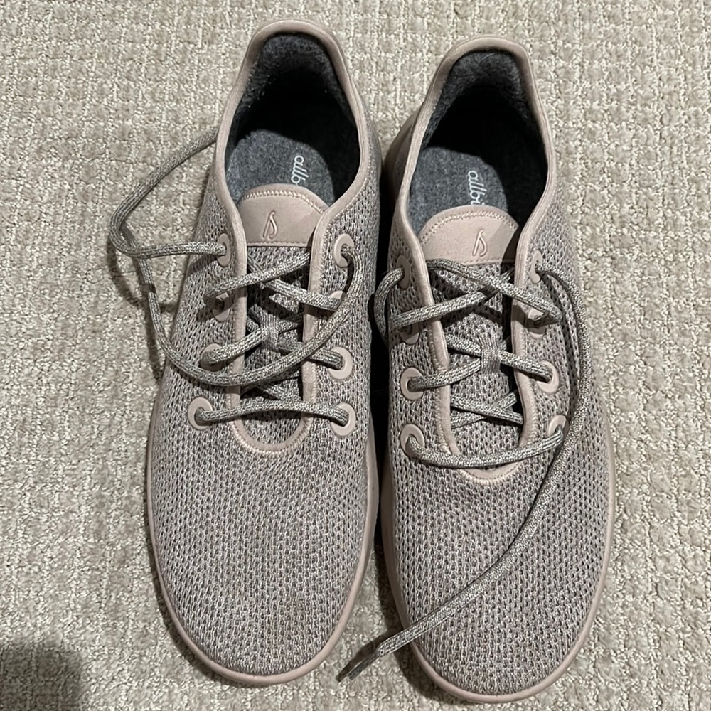 Allbirds Tree Runners Beige Sz 12